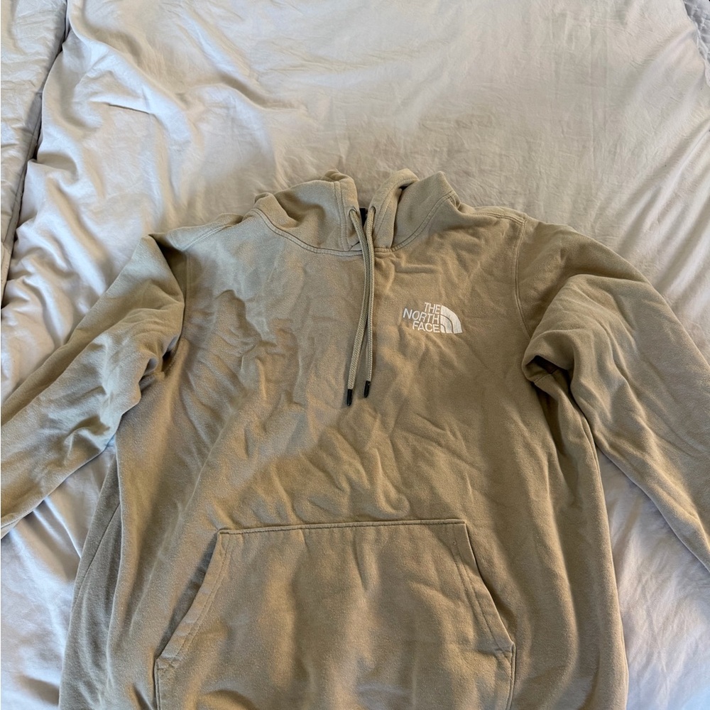 The North Face Men's Khaki Hoodie Sweater